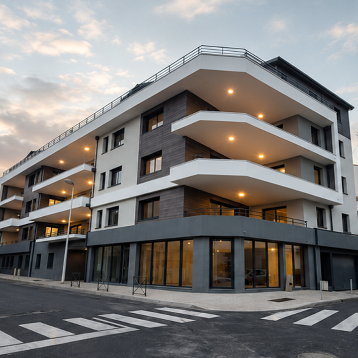 Identité architecturale d’un immeuble collectif
